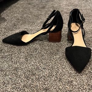 Black pointed toe block heel - Gibson Latimer -size 7.5